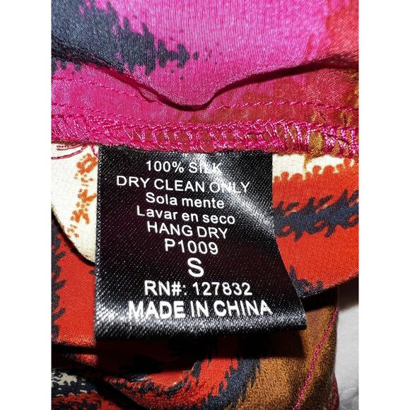 Gianni Bini Dress Boho Macramé Neckline Exposed Back Zipper--Women's SM - Picture 13 of 13